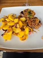 Zwiebelrostbraten Mit Bratkartoffeln